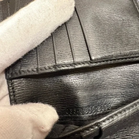 Gucci Black Leather Wallet - Picture 9 of 9